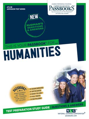 cover image of HUMANITIES